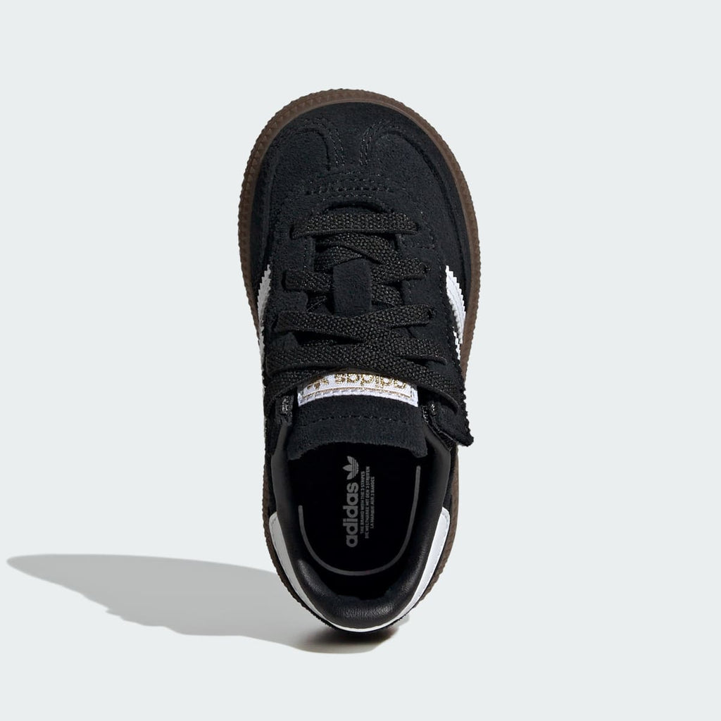 Adidas Kids' Handball Spezial Comfort Closure Elastic Lace Shoes Kids - Core Black / Cloud White / Gum - Image 5