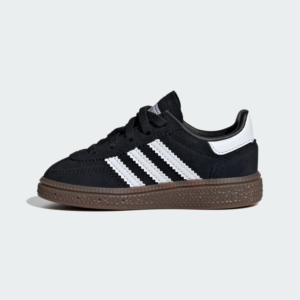 Adidas Kids' Handball Spezial Comfort Closure Elastic Lace Shoes Kids - Core Black / Cloud White / Gum - Image 9