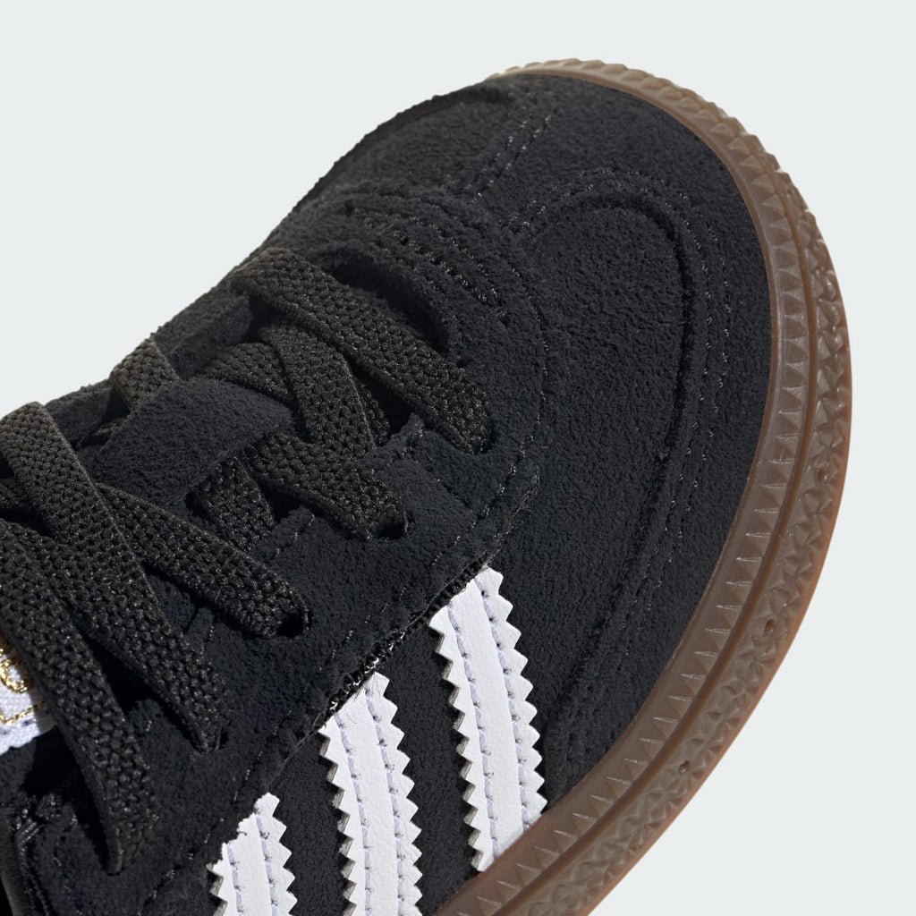 Adidas Kids' Handball Spezial Comfort Closure Elastic Lace Shoes Kids - Core Black / Cloud White / Gum - Image 11