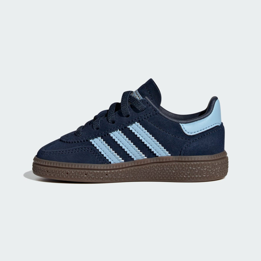 Adidas Kids' Handball Spezial Comfort Closure Elastic Lace Shoes Kids - Collegiate Navy / Clear Sky / Gum - Image 9