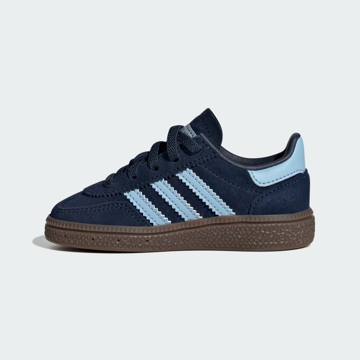 Adidas Kids' Handball Spezial Comfort Closure Elastic Lace Shoes Kids - Collegiate Navy / Clear Sky / Gum - Image 9