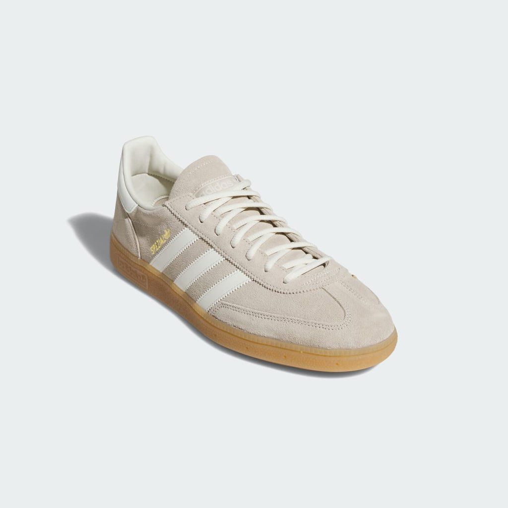 Adidas Men's Handball Spezial Shoes - Khaki Three / Off White / Gum - Image 5