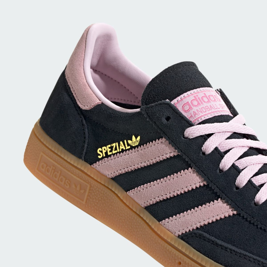 Adidas Women's Handball Spezial Shoes - Core Black / Clear Pink / Gum - Image 10