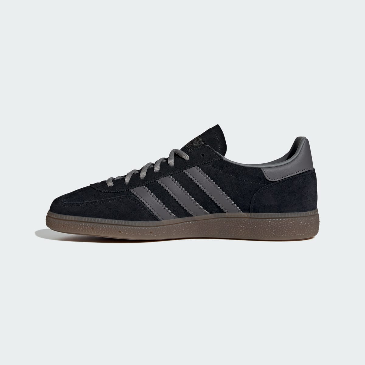 Adidas Men's Handball Spezial Shoes - Core Black / Grey Strata / Gum - Image 6