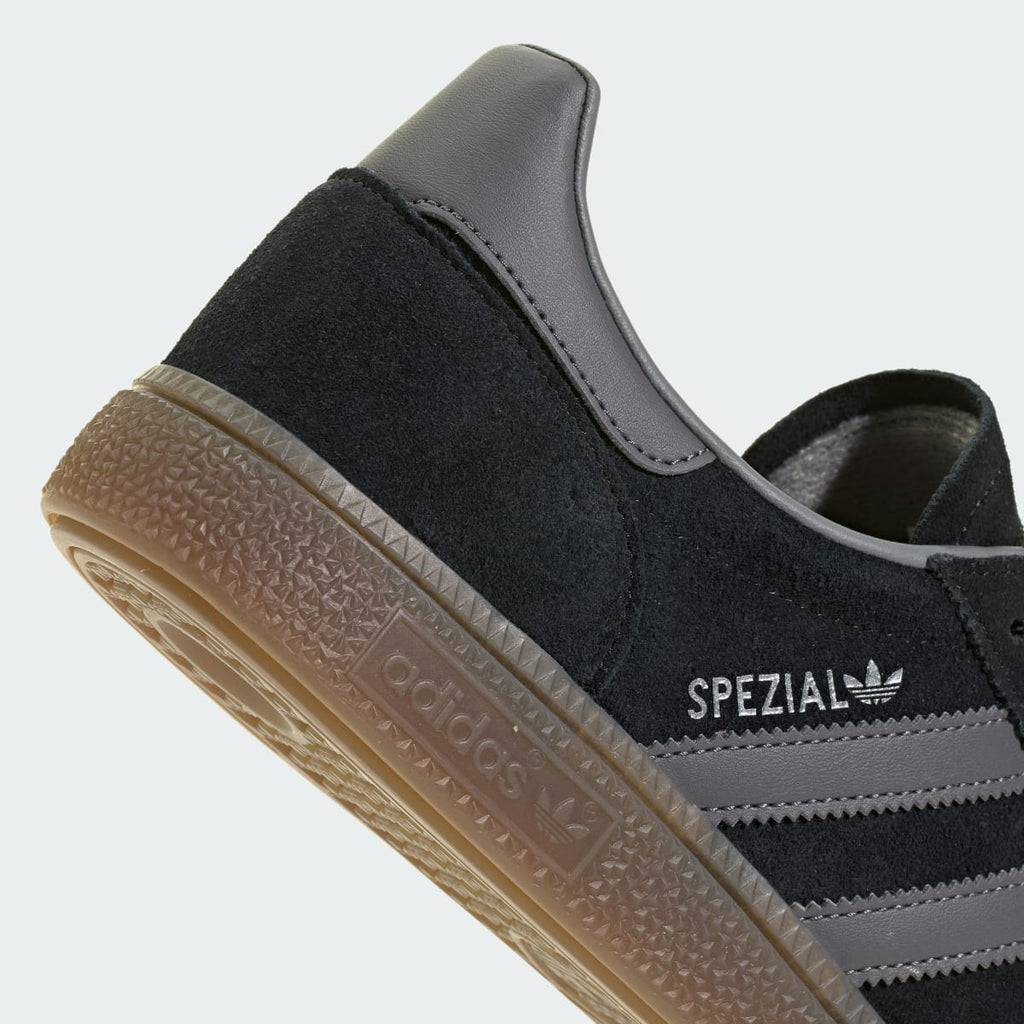 Adidas Men's Handball Spezial Shoes - Core Black / Grey Strata / Gum - Image 9