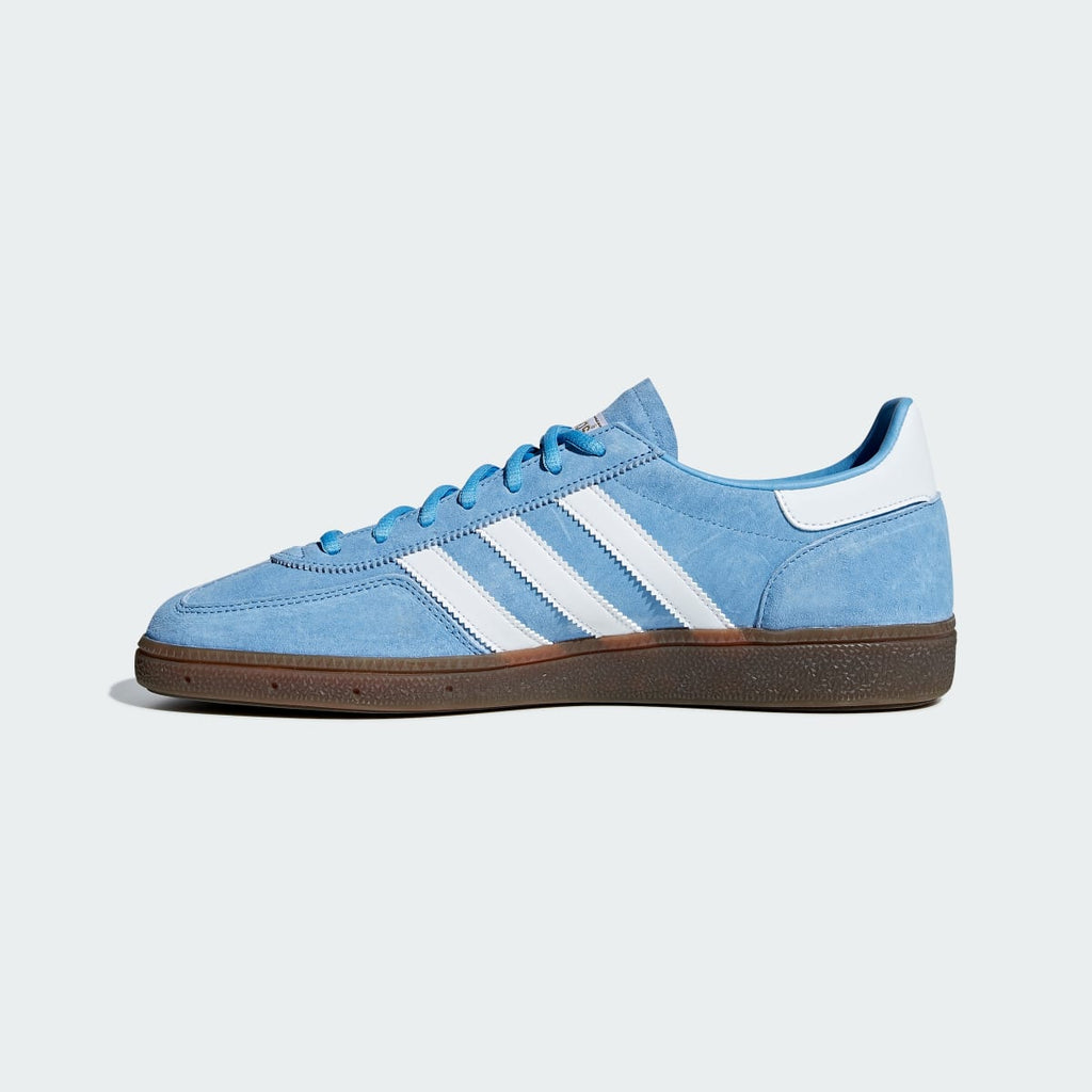 Adidas Men's Handball Spezial Shoes - Light Blue / Cloud White / Gum - Image 8
