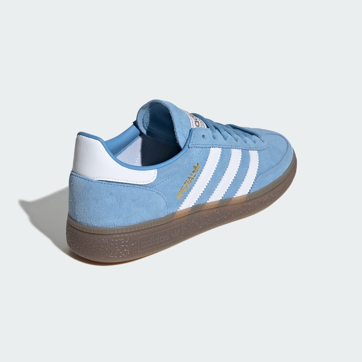 Adidas Women's Handball Spezial Shoes - Light Blue / Cloud White / Gum - Image 5