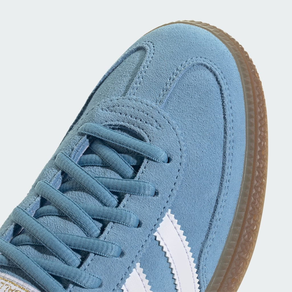 Adidas Women's Handball Spezial Shoes - Light Blue / Cloud White / Gum - Image 7