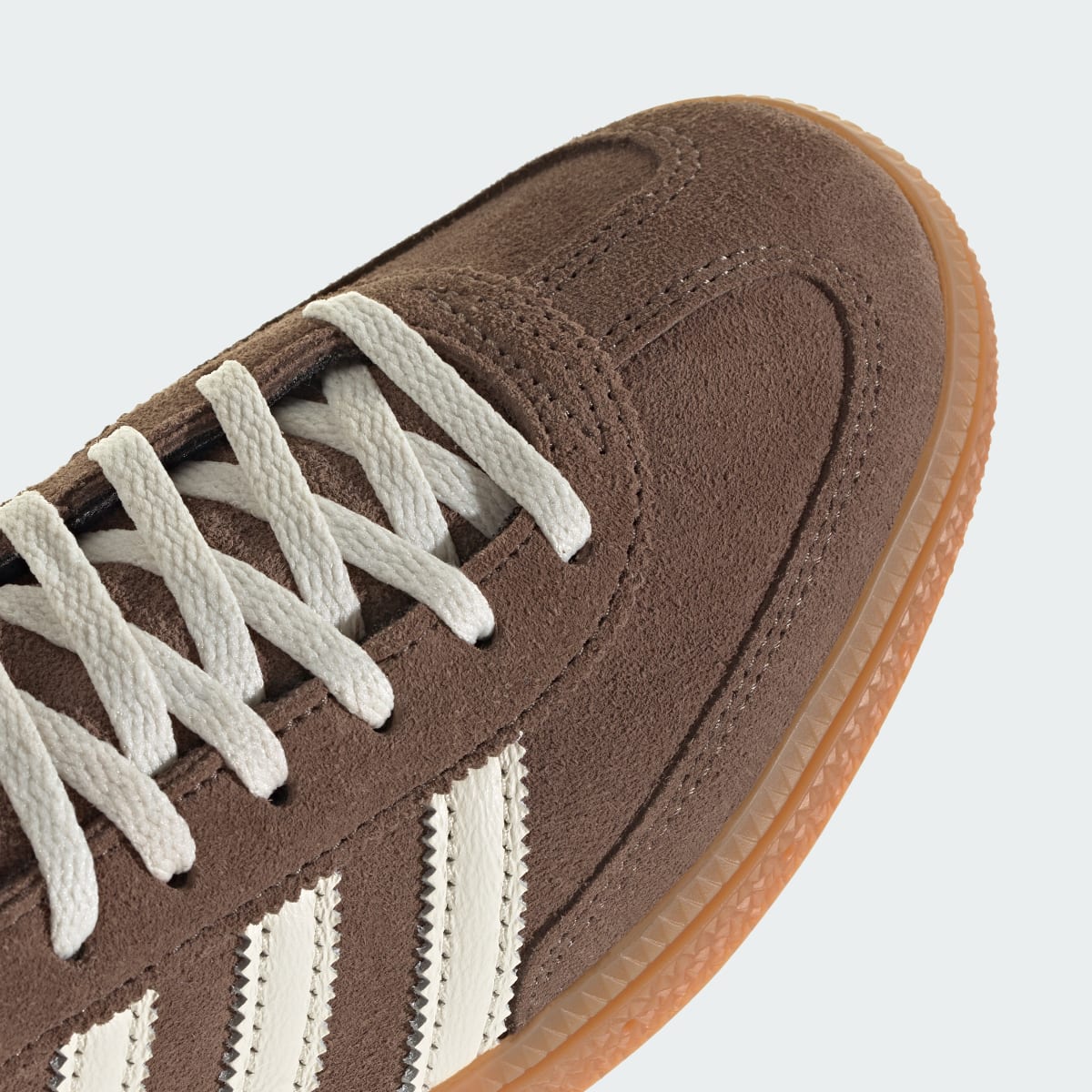Adidas Women's Handball Spezial Shoes - Earth Strata / Off White / Gum - Image 12