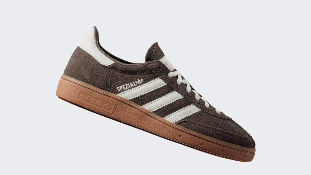 Adidas Women's Handball Spezial Shoes - Earth Strata / Off White / Gum - Image 3