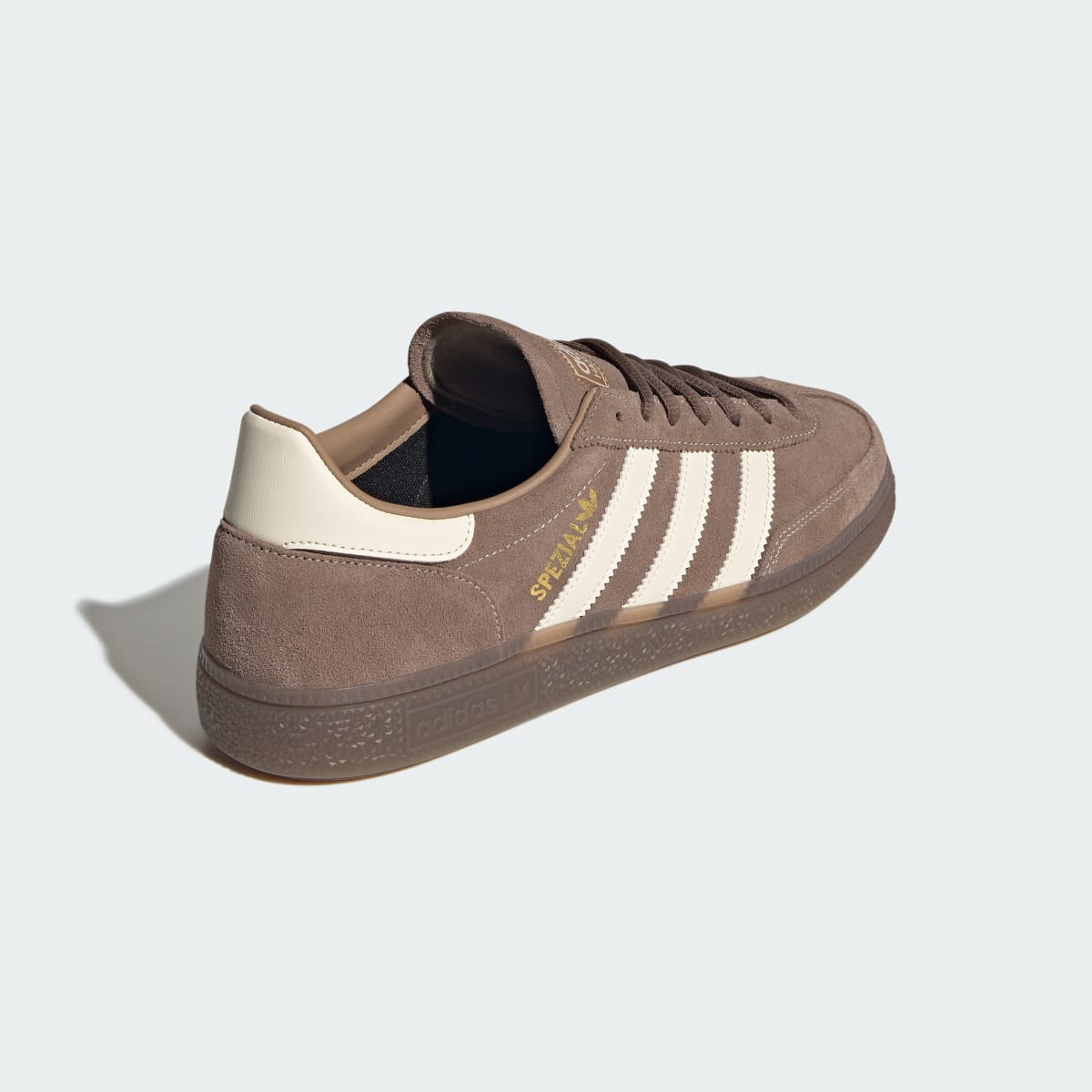 Adidas Men's Handball Spezial Shoes - Earth Strata / Wonder White / Gum - Image 6