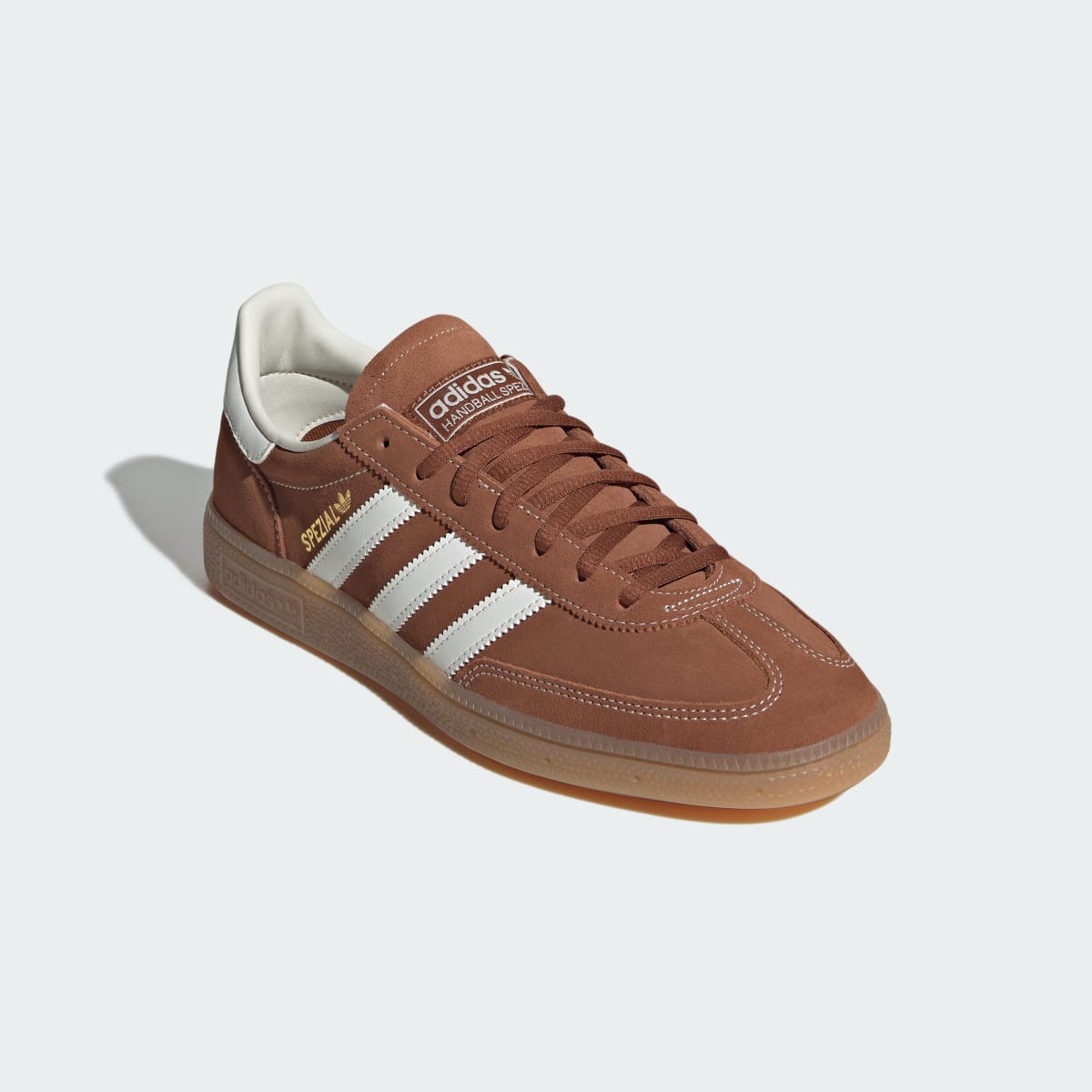 Adidas Men's Handball Spezial Shoes - Dusky Bronze / Off White / Gum - Image 4