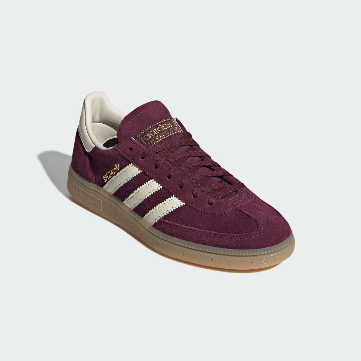 Adidas Women's Handball Spezial Shoes - Maroon / Cream White / Gold Metallic - Image 7