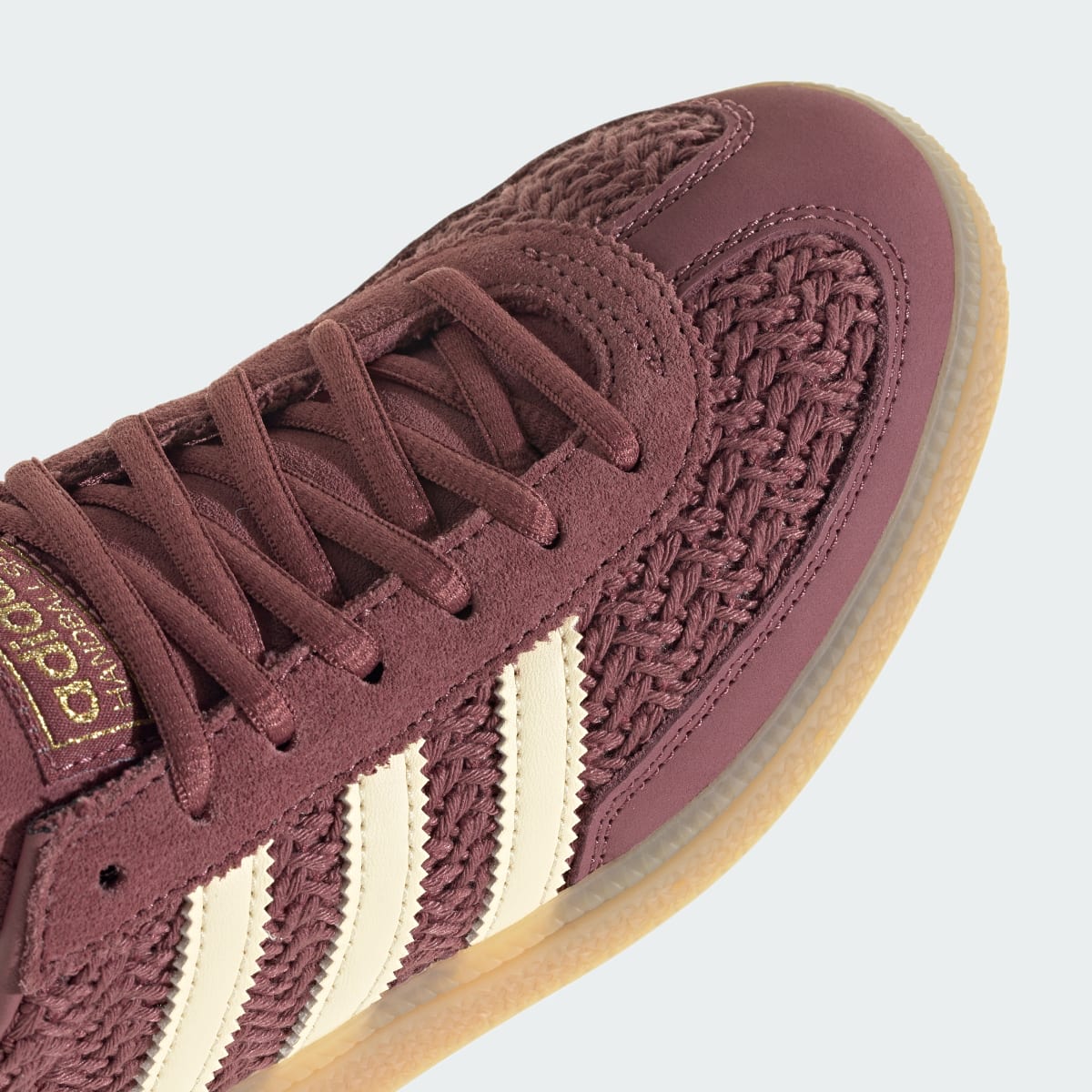 Adidas Women's Handball Spezial Shoes - Burgundy / Warm Vanilla / Gum - Image 9