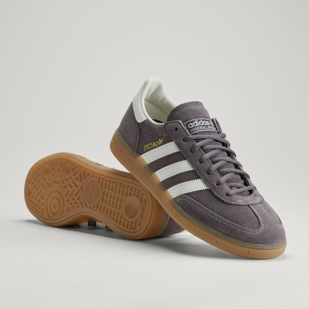 Adidas Women's Handball Spezial Shoes - Grey Strata / Off White / Gum - Image 1