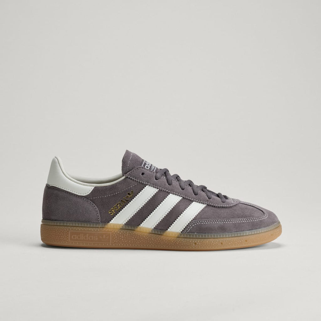 Adidas Women's Handball Spezial Shoes - Grey Strata / Off White / Gum - Image 3