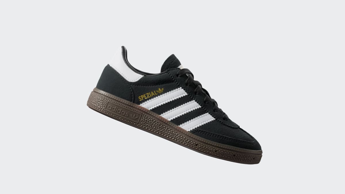 Adidas Kids' Handball Spezial Shoes Kids - Core Black / Cloud White / Gum - Image 2