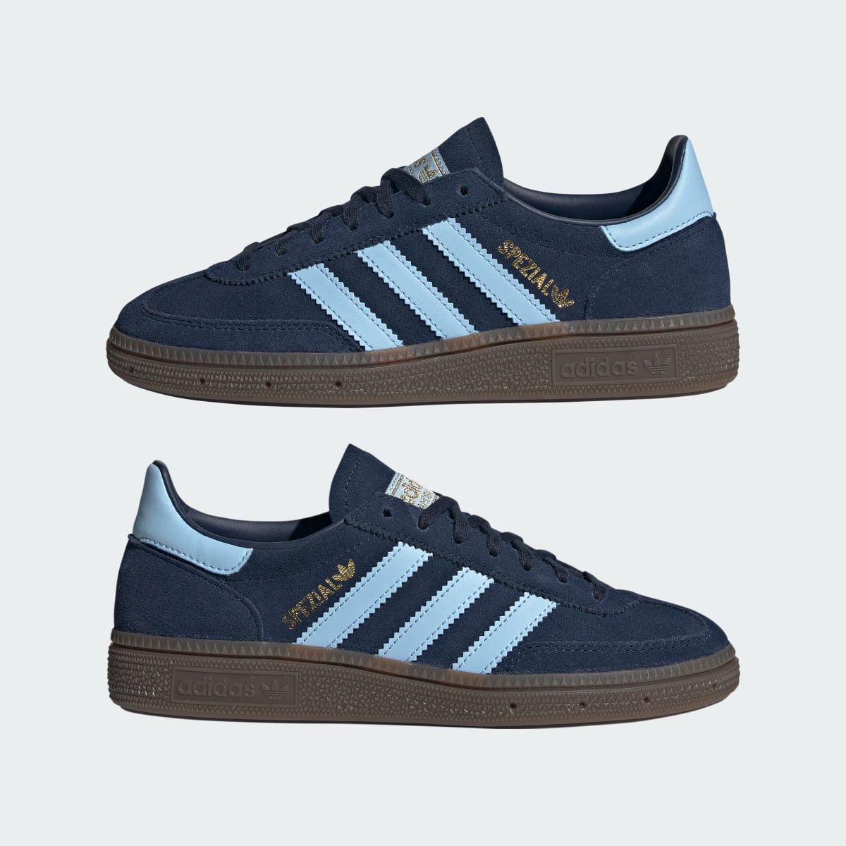 Adidas Kids' Handball Spezial Shoes Kids - Collegiate Navy / Clear Sky / Gum - Image 8