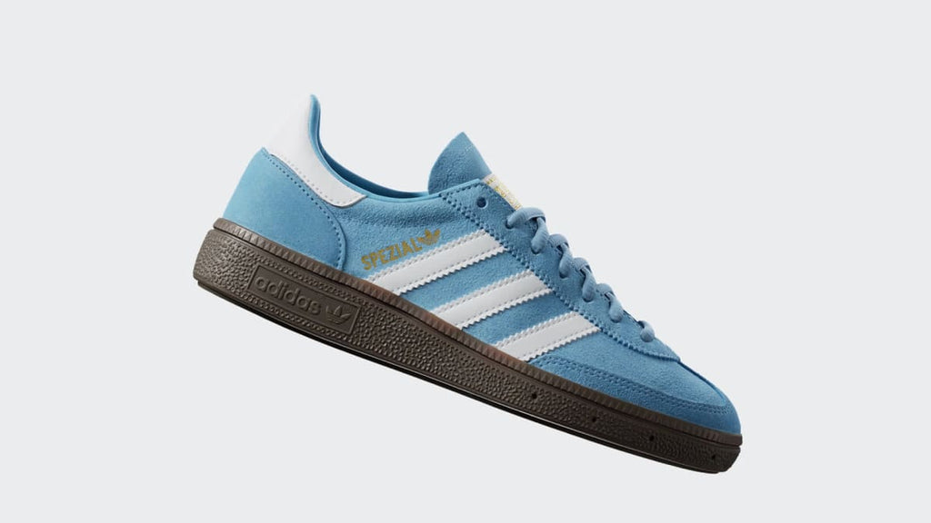 Adidas Kids' Handball Spezial Shoes Kids - Light Blue / Cloud White / Gum - Image 2