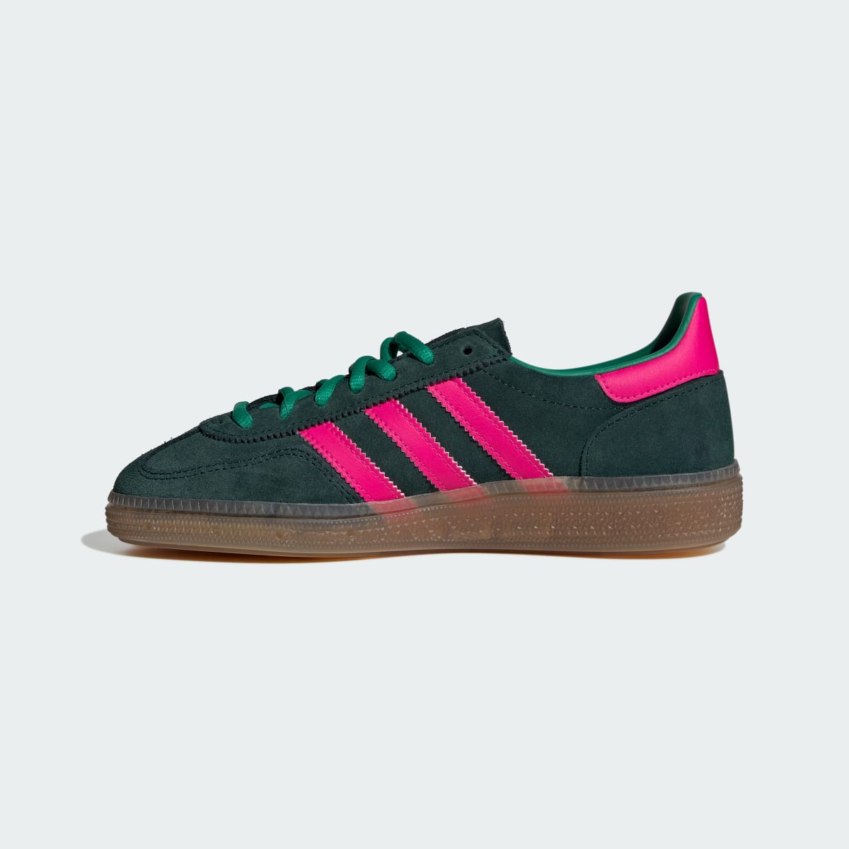 Adidas Kids' Handball Spezial Shoes Kids - Aurora Ivy / Shock Pink / Gum - Image 6
