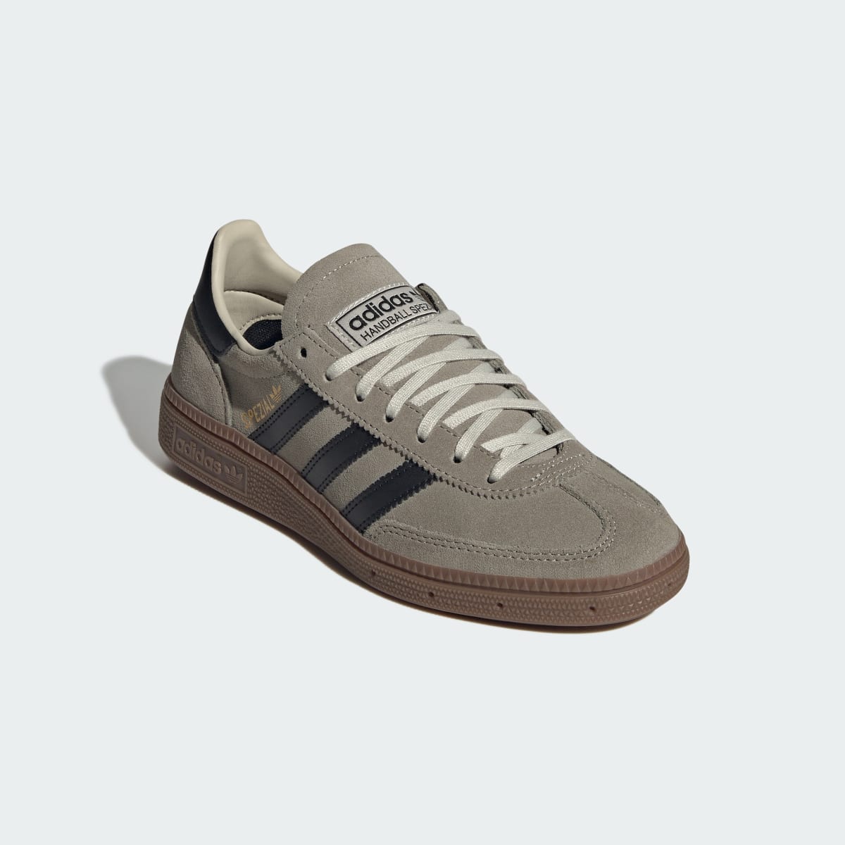 Adidas Kids' Handball Spezial Shoes Kids - Silver Pebble / Core Black / Gum - Image 4