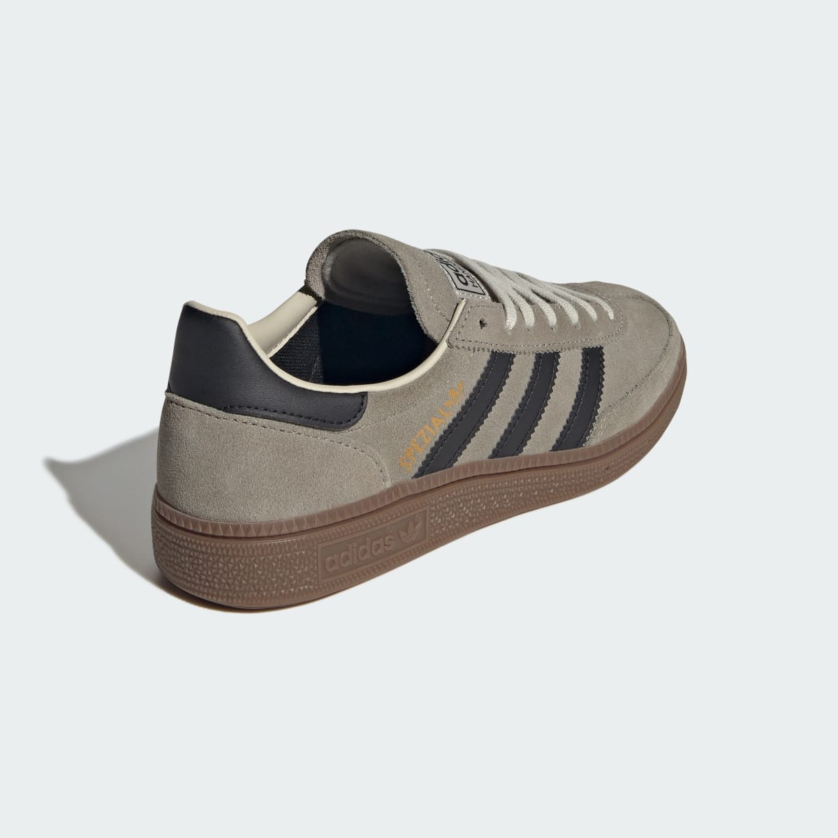 Adidas Kids' Handball Spezial Shoes Kids - Silver Pebble / Core Black / Gum - Image 5