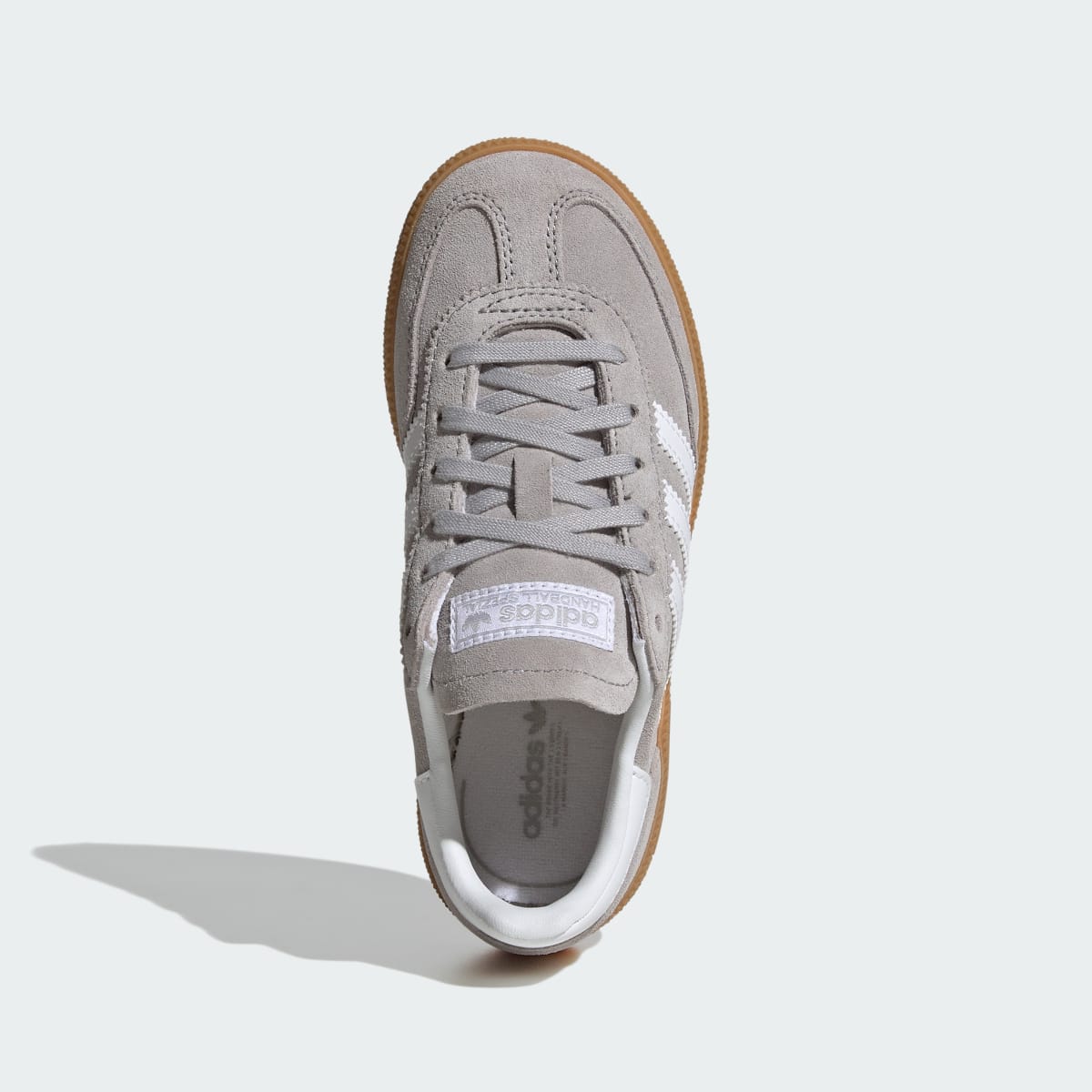 Adidas Kids' Handball Spezial Shoes Kids - Grey Two / Cloud White / Gum - Image 3
