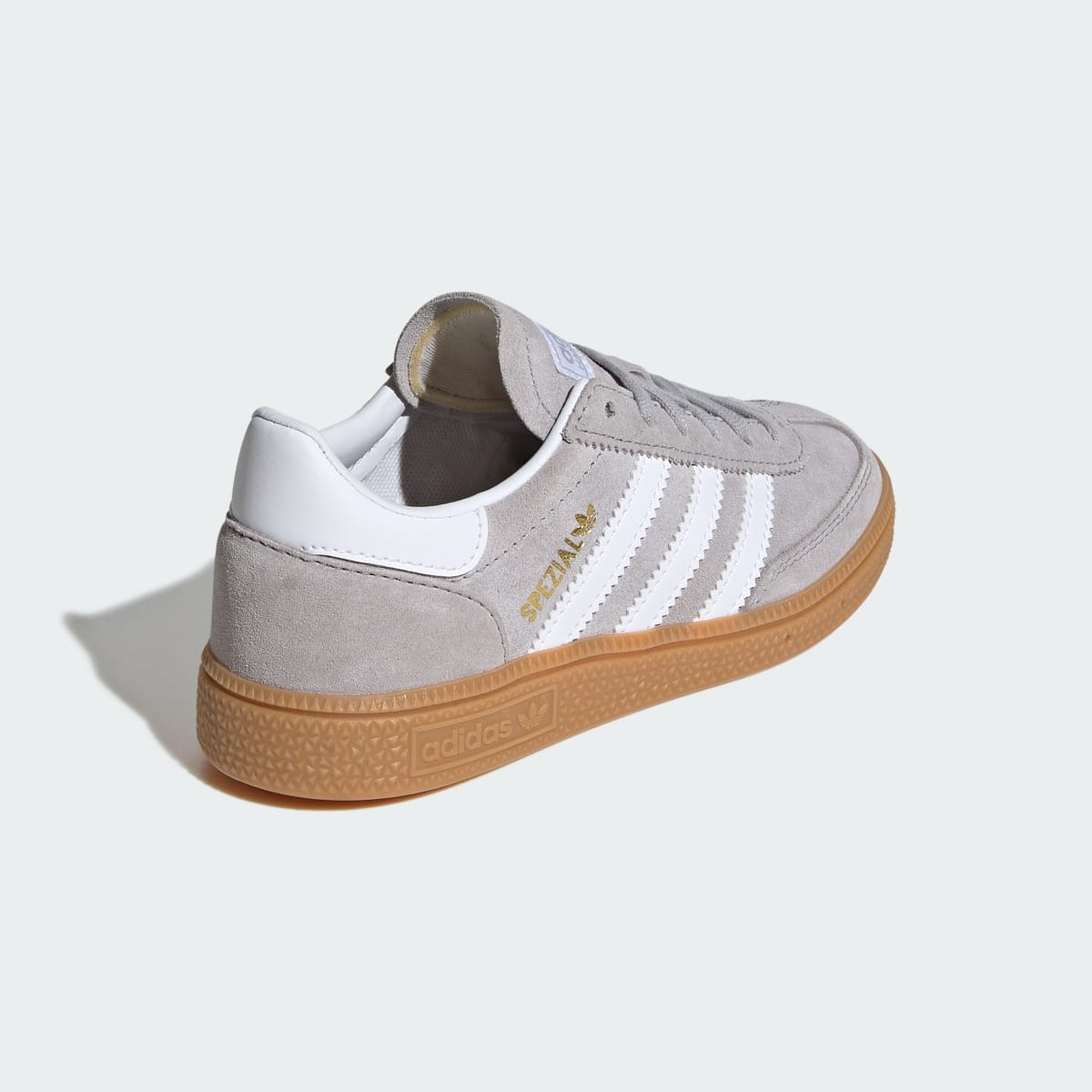 Adidas Kids' Handball Spezial Shoes Kids - Grey Two / Cloud White / Gum - Image 6