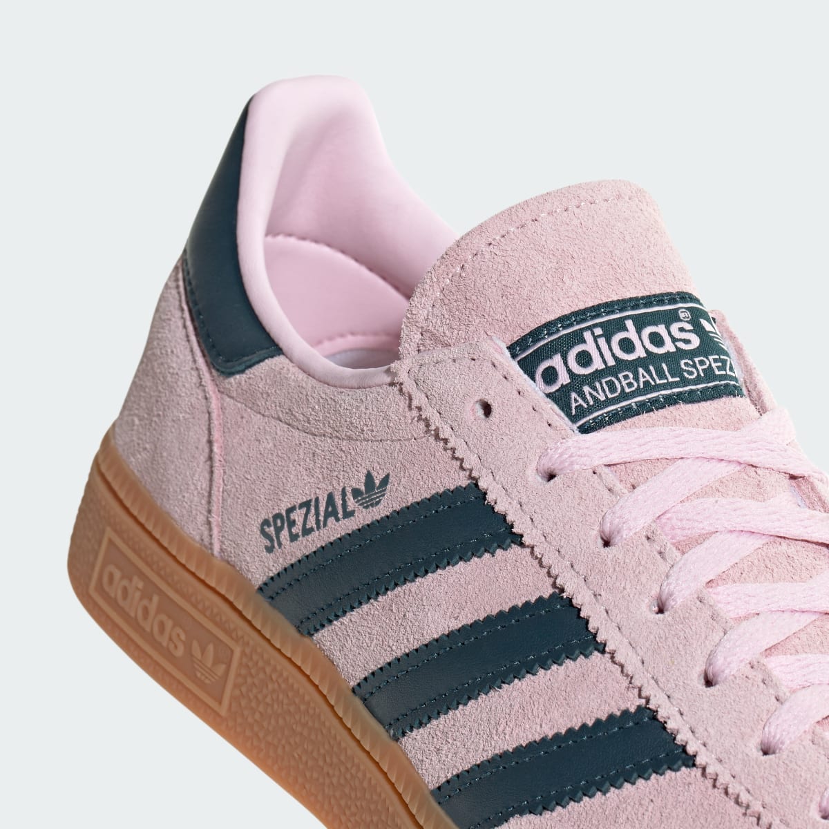 Adidas Women's Handball Spezial Shoes - Clear Pink / Arctic Night / Gum - Image 9