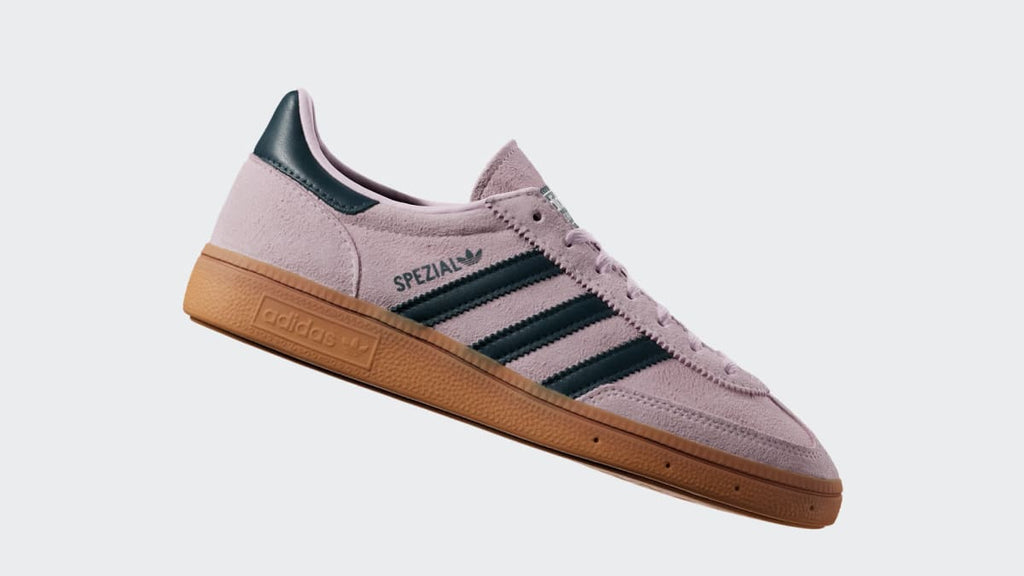 Adidas Women's Handball Spezial Shoes - Clear Pink / Arctic Night / Gum - Image 2