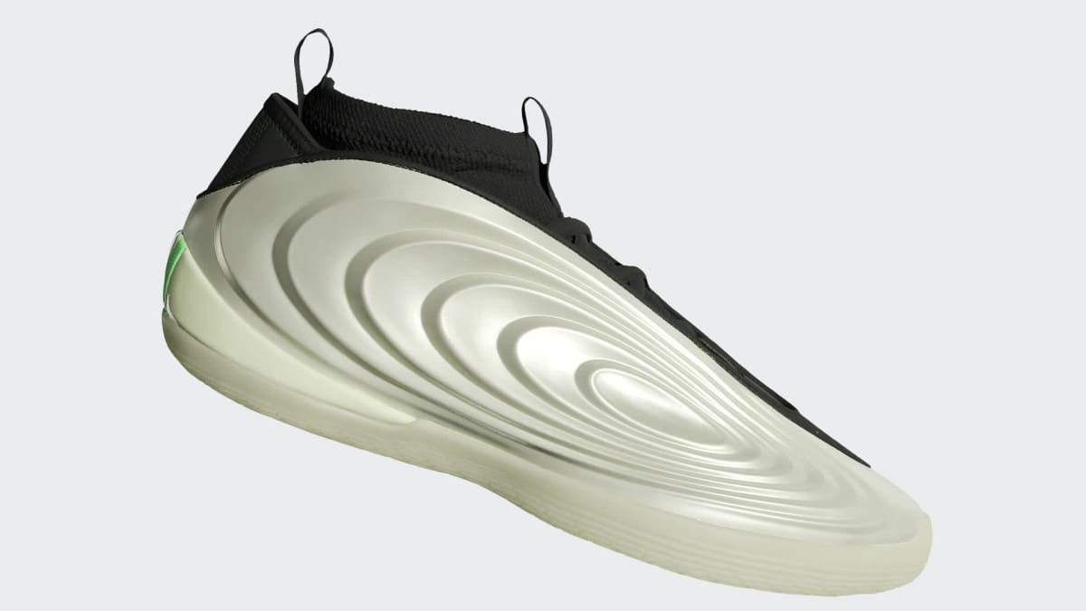 Adidas Men's Harden Volume 10 Shoes - Ice Gold Met. / Core Black / Lime Burst - Image 2