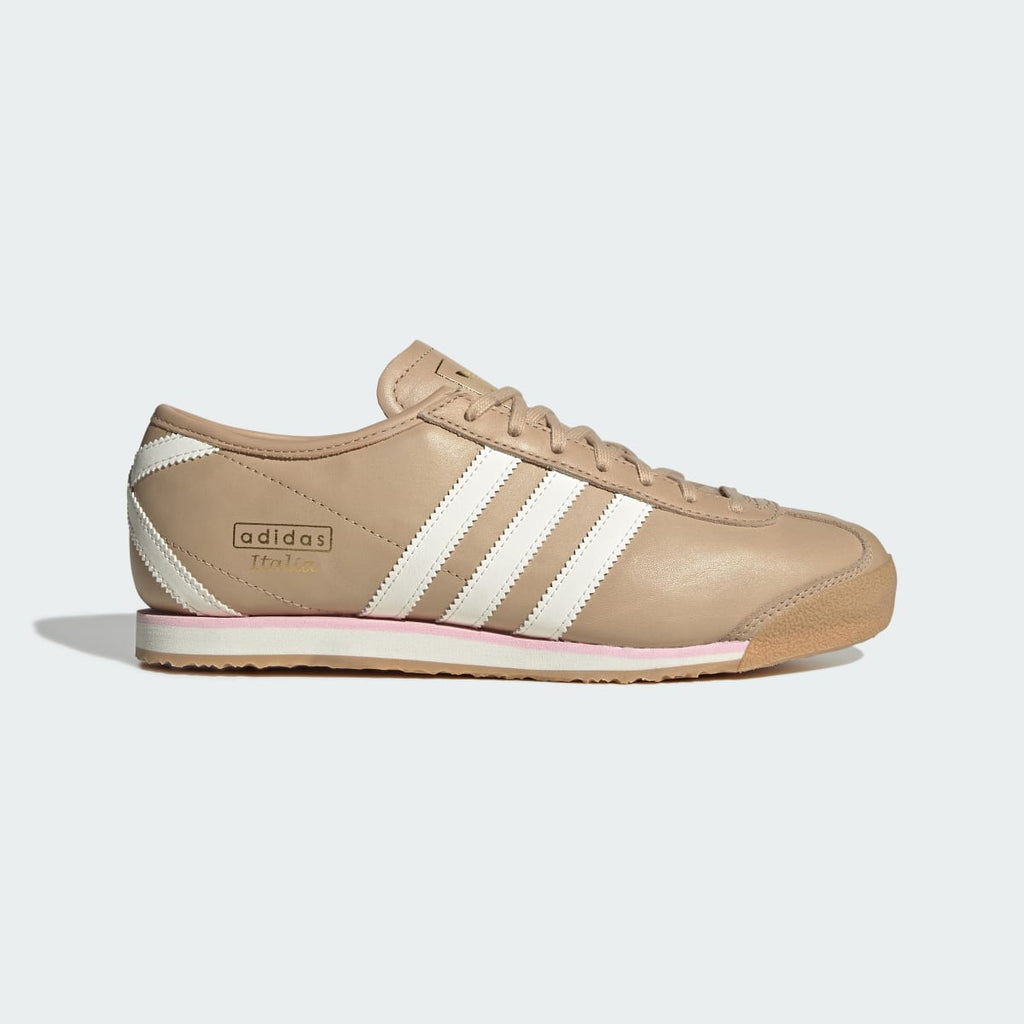 Adidas Women's ITALIA 70s W - Magic Beige / Off White / Clear Pink - Image 1