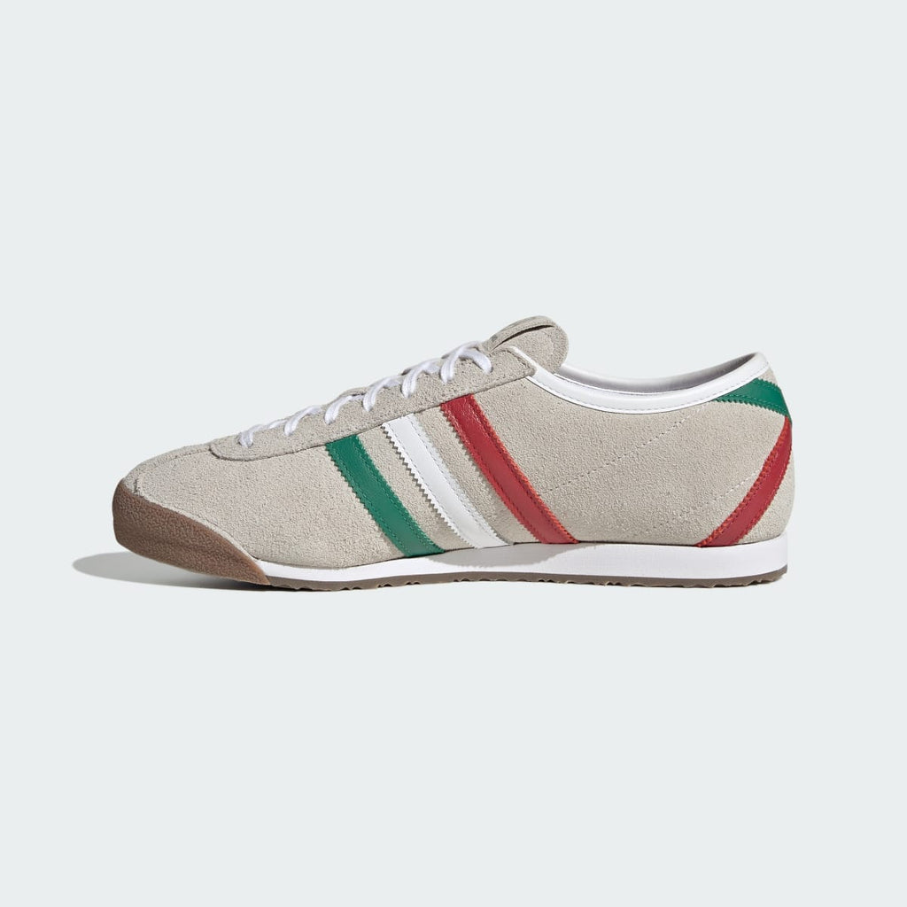 Adidas Women's Italia 70s Mercedes Shoes - Cloud White / Bold Green / Power Red - Image 6