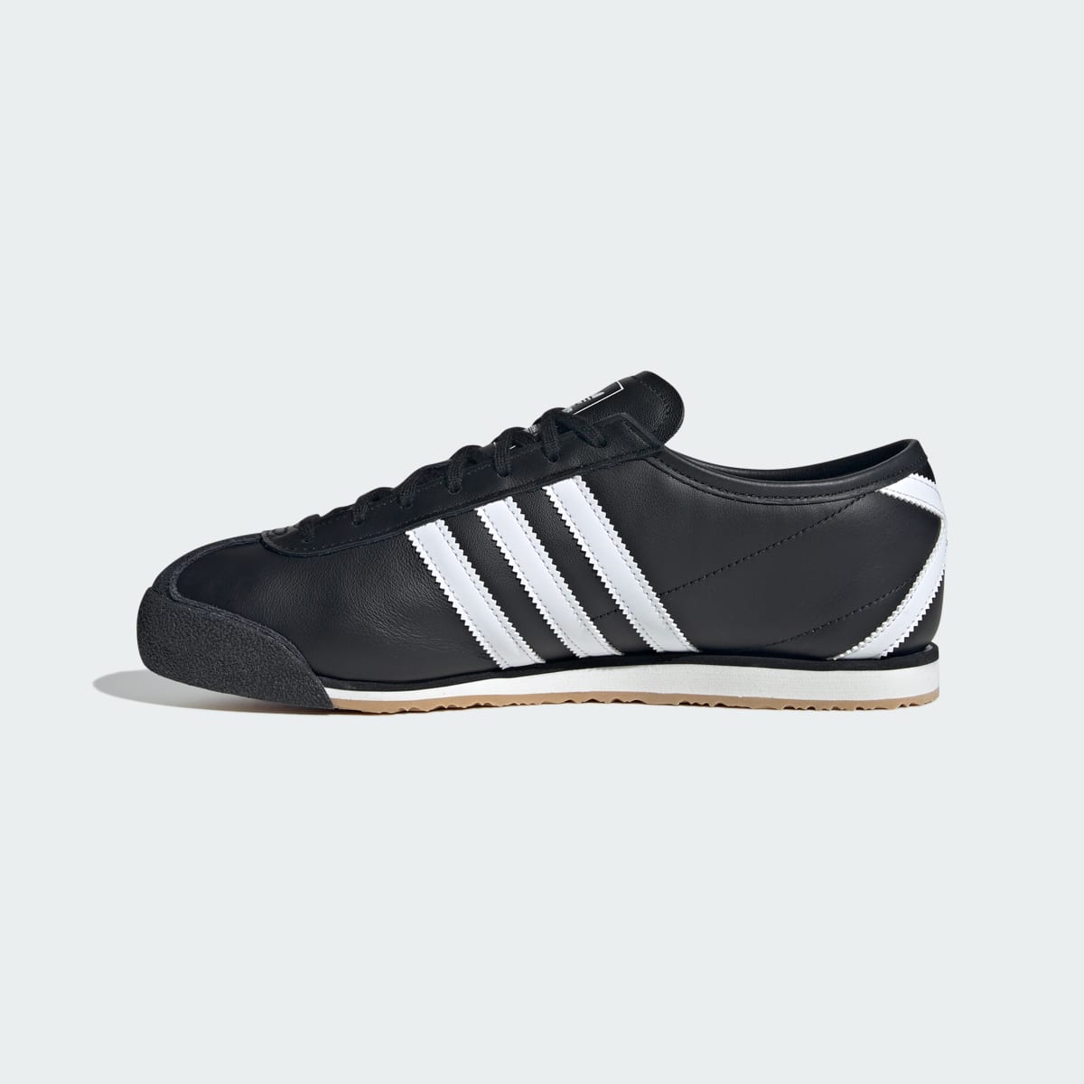 Adidas Men's Italia 70s Shoes - Core Black / Cloud White / Gum - Image 7