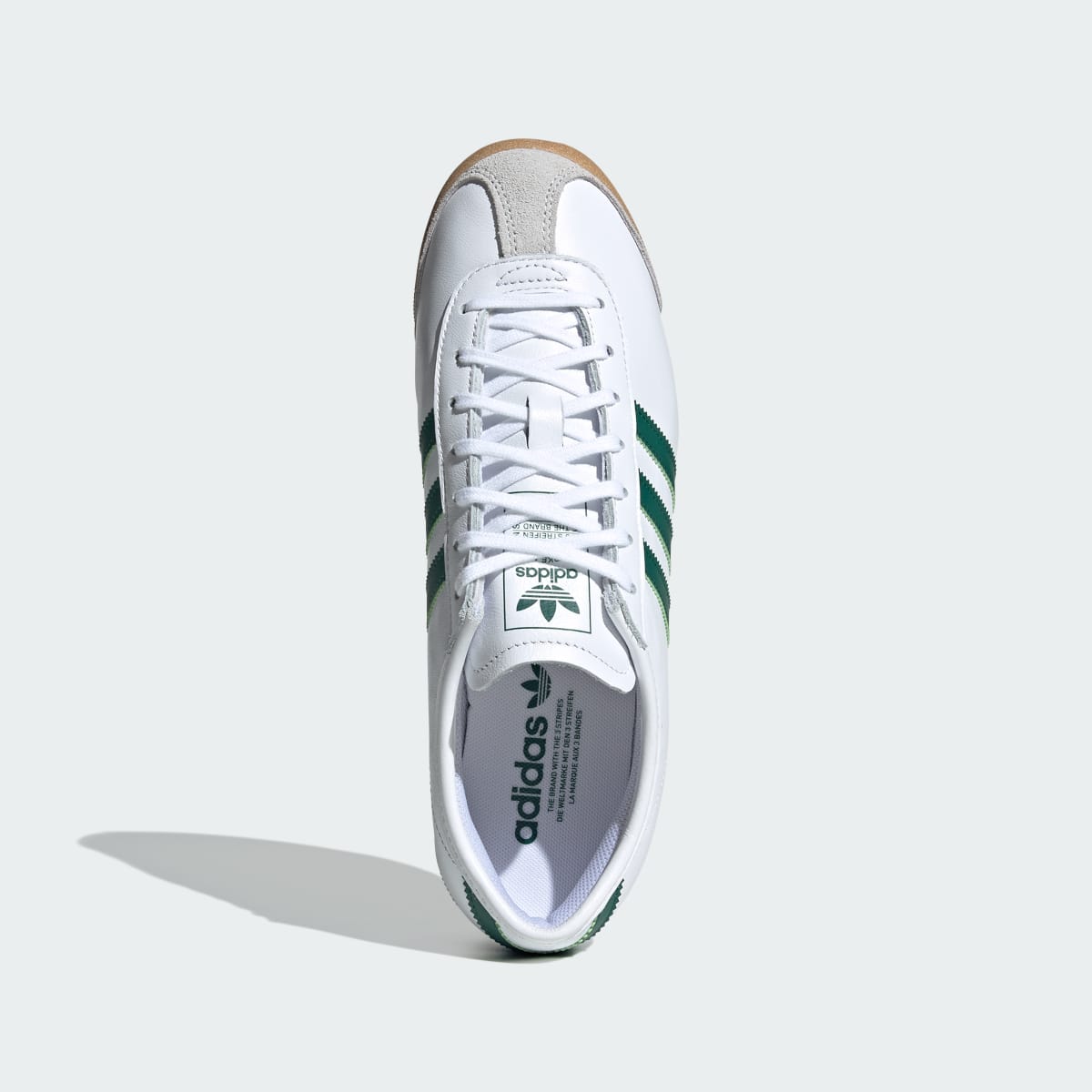 Adidas Women's Italia 70s Shoes - Cloud White / Collegiate Green / Gum - Image 3