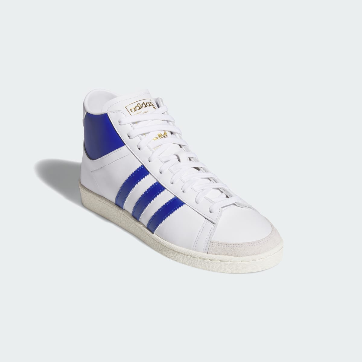 Adidas Men's JABBAR HI Shoes - Cloud White / Supplier Colour / Off White - Image 4
