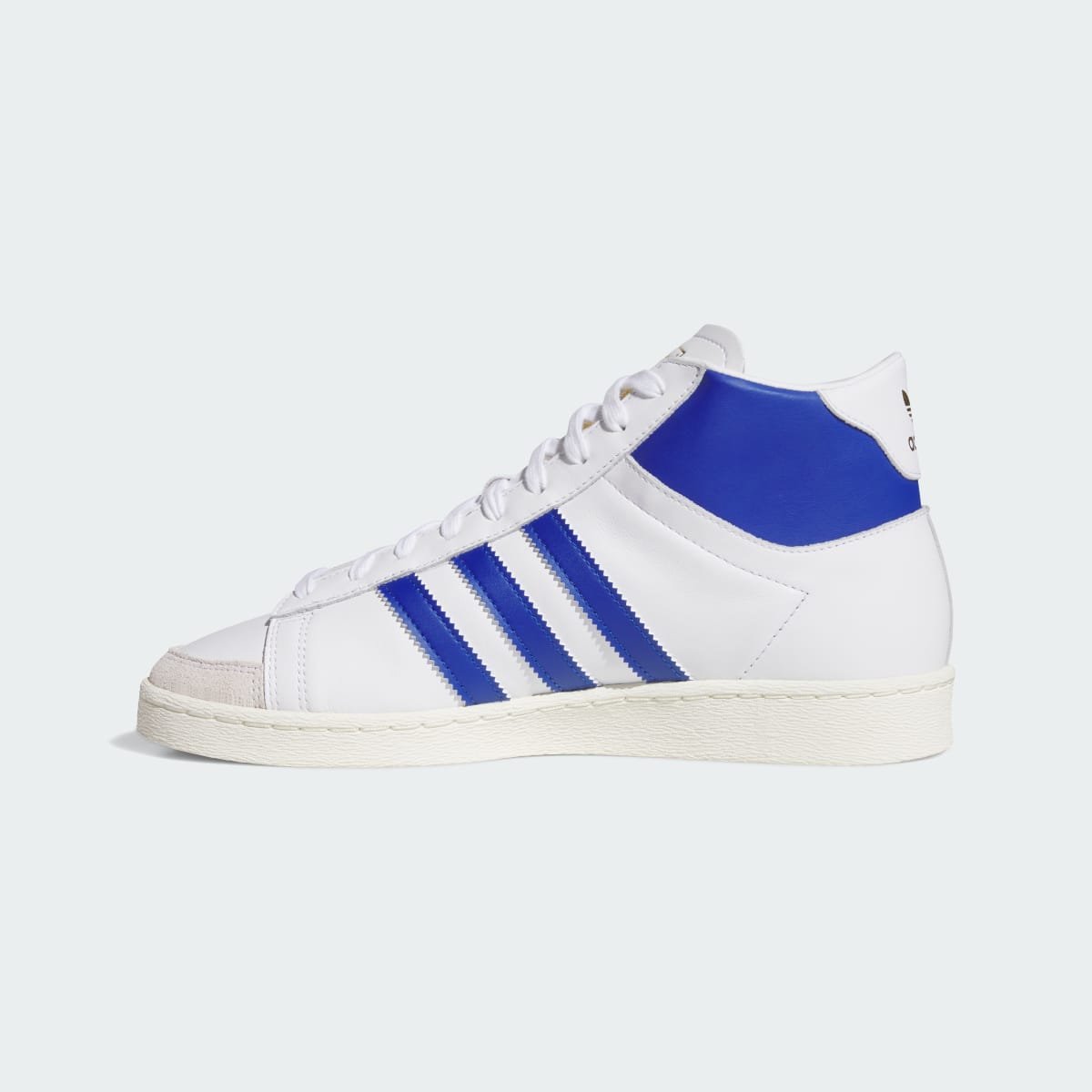 Adidas Men's JABBAR HI Shoes - Cloud White / Supplier Colour / Off White - Image 6