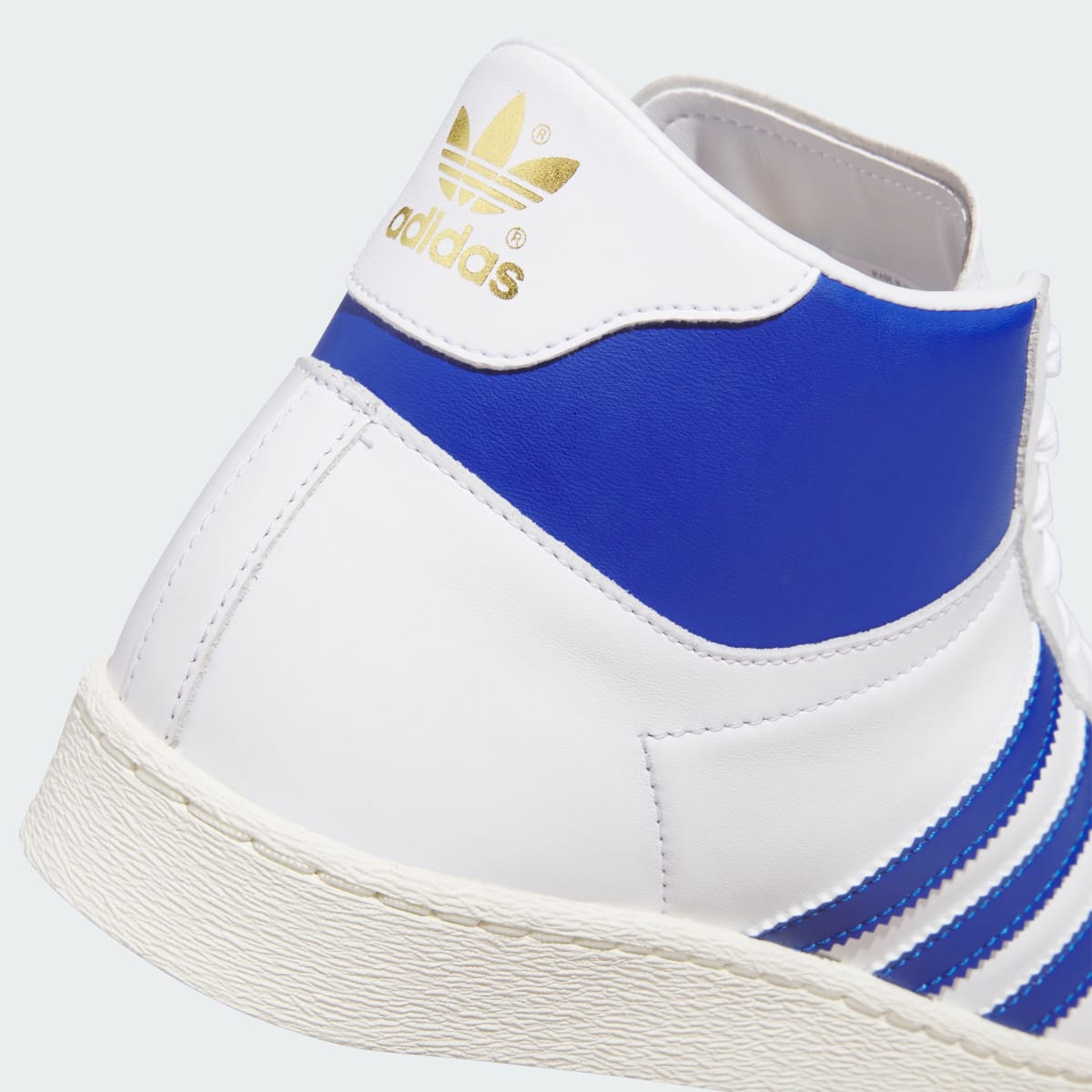 Adidas Men's JABBAR HI Shoes - Cloud White / Supplier Colour / Off White - Image 7