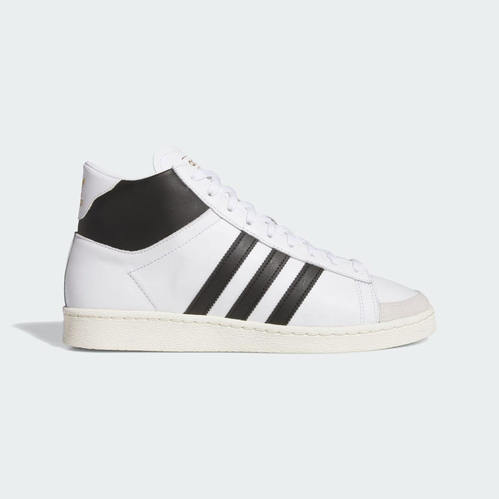 Adidas Men's JABBAR HI Shoes - Cloud White / Core Black / Off White - Image 1