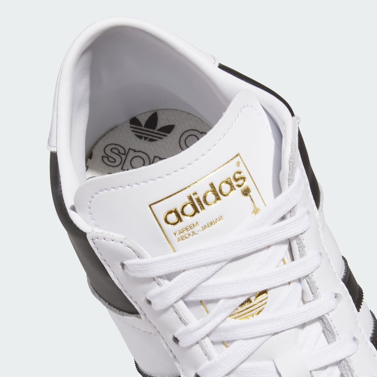 Adidas Men's JABBAR HI Shoes - Cloud White / Core Black / Off White - Image 8