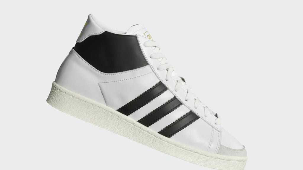 Adidas Men's JABBAR HI Shoes - Cloud White / Core Black / Off White - Image 2