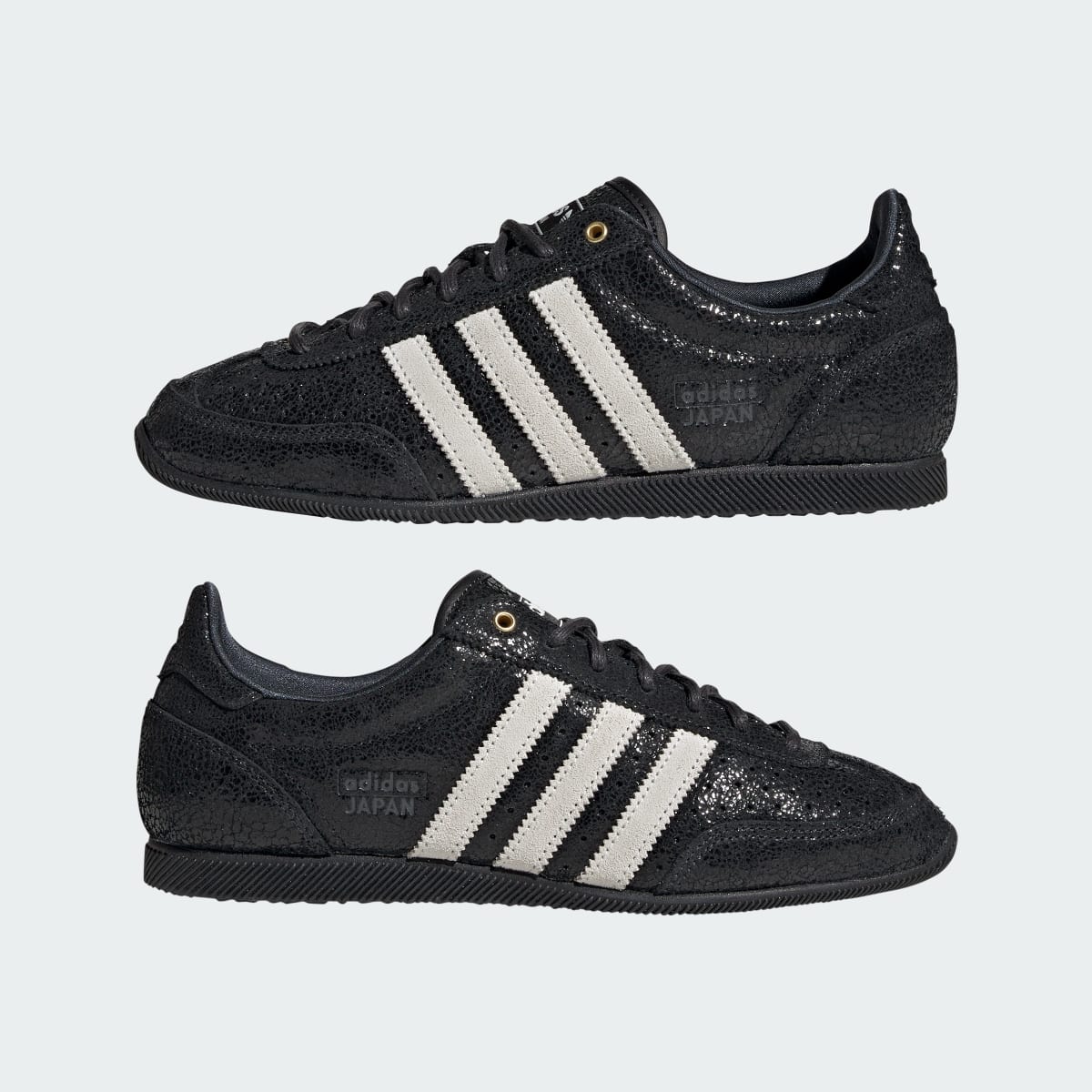 Adidas Women's JAPAN SHOES - Core Black / Cloud White / Night Grey - Image 7