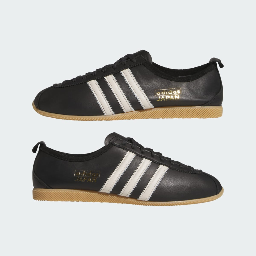 Adidas Men's JAPAN SHOES - Core Black / Alumina / Gold Metallic - Image 7