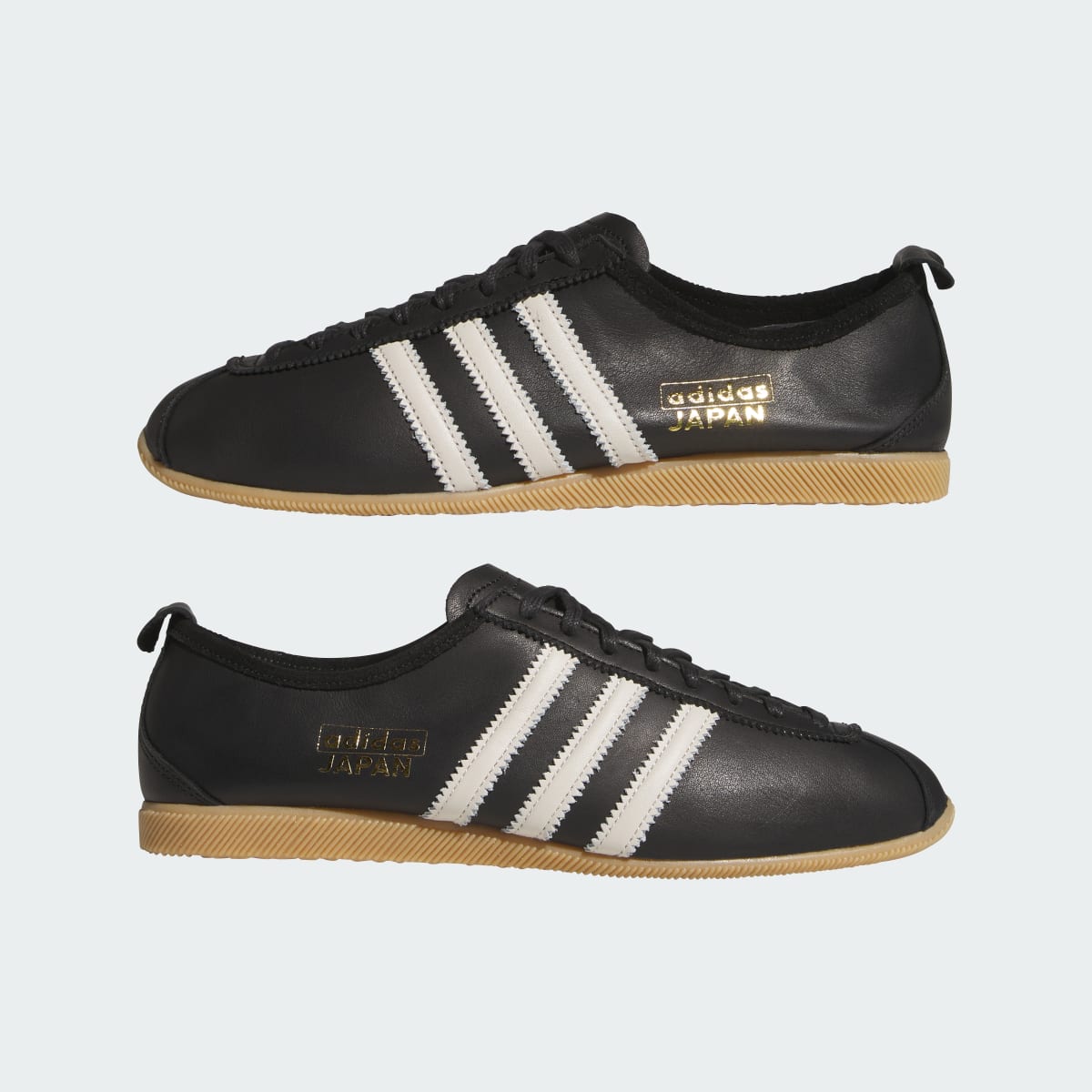 Adidas Women's JAPAN SHOES - Core Black / Alumina / Gold Metallic - Image 7