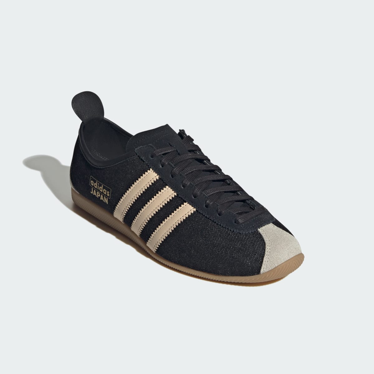 Adidas Men's JAPAN SHOES - Core Black / Sand Strata / Gum - Image 4