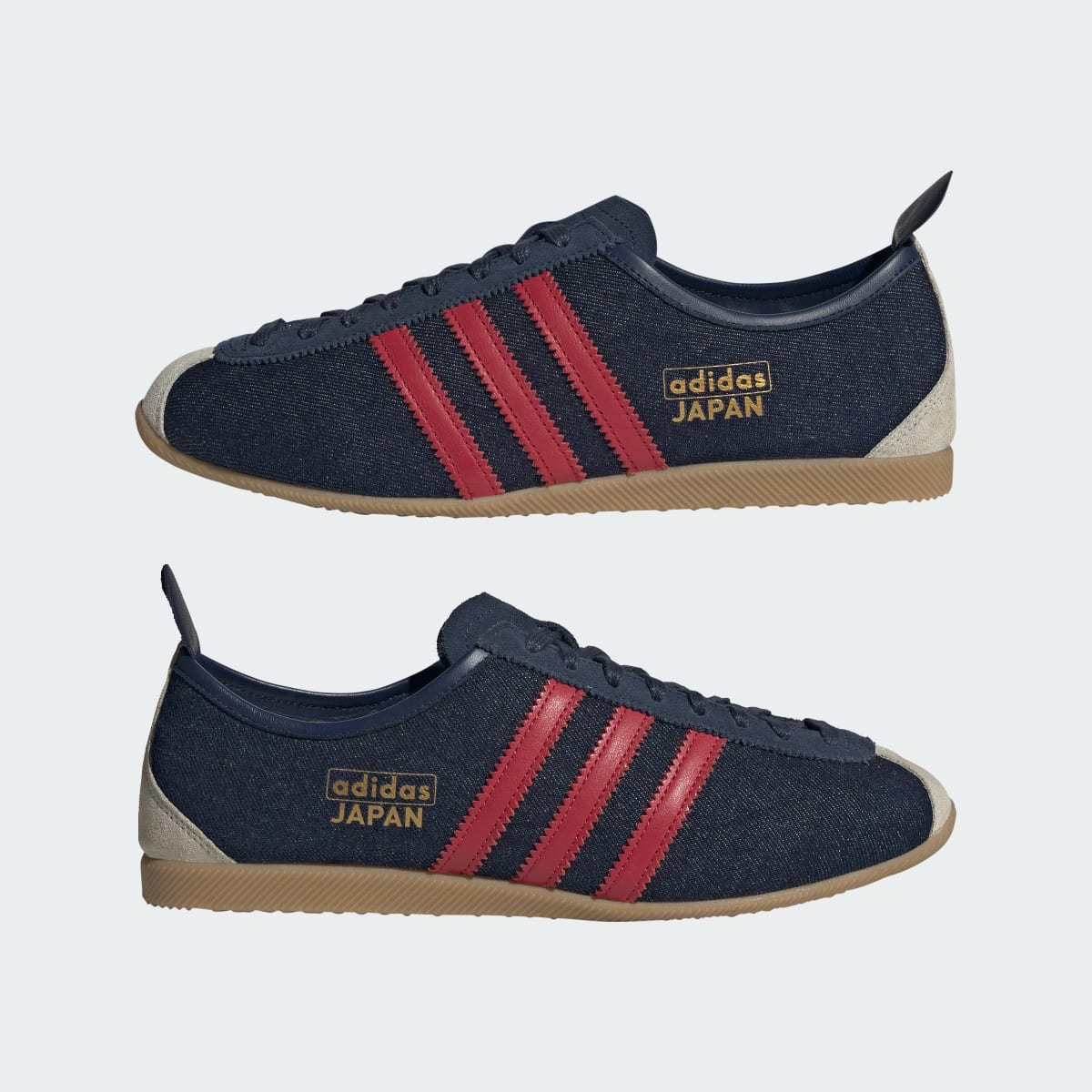 Adidas Women's JAPAN SHOES - Night Indigo / Equipment Red / Gum - Image 7