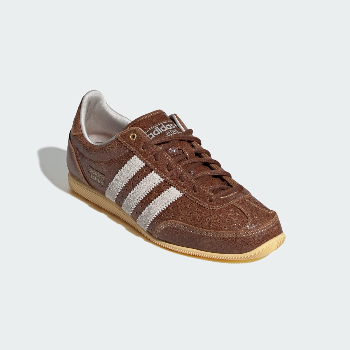 Adidas Women's JAPAN SHOES - Preloved Brown / Alumina / Gold Rw - Image 4