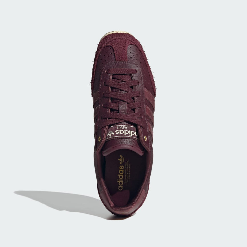 Adidas Women's JAPAN SHOES - Maroon / Burgundy / Gold Metallic - Image 2