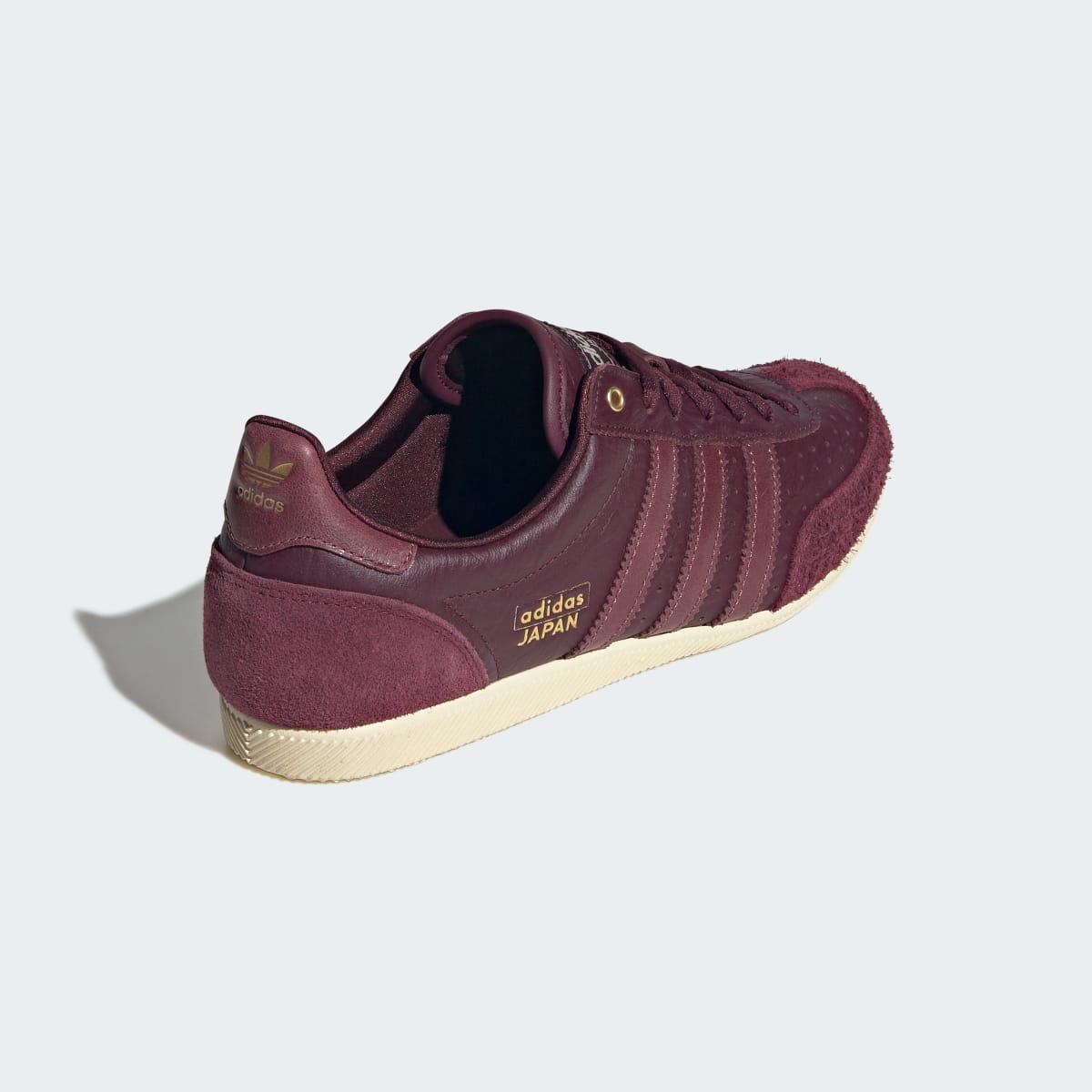 Adidas Women's JAPAN SHOES - Maroon / Burgundy / Gold Metallic - Image 5