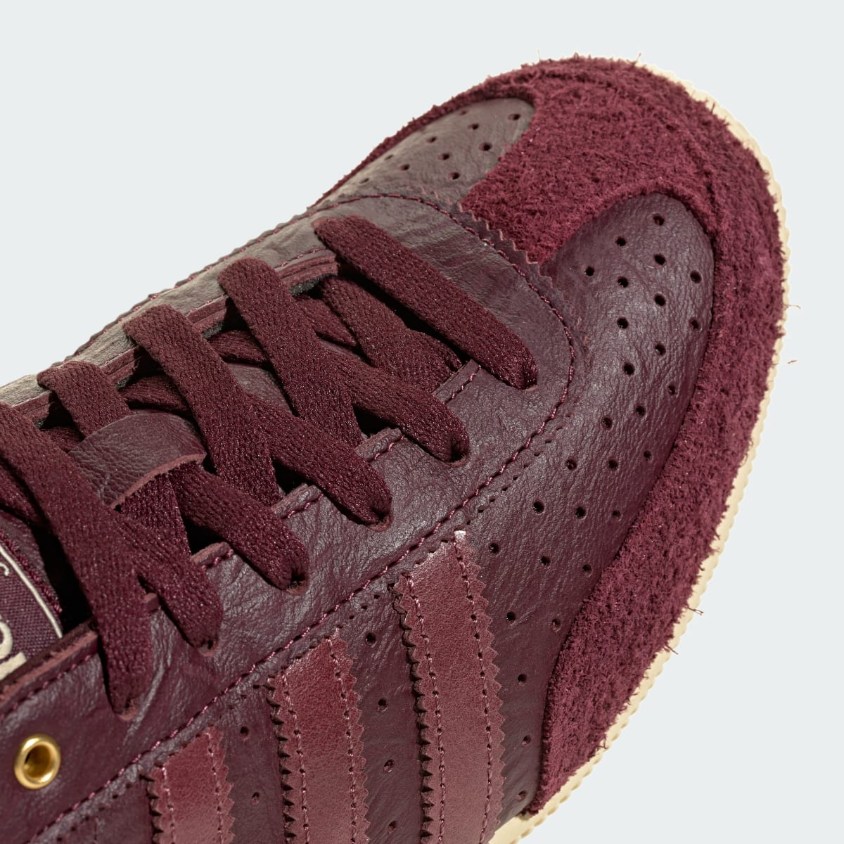 Adidas Women's JAPAN SHOES - Maroon / Burgundy / Gold Metallic - Image 9
